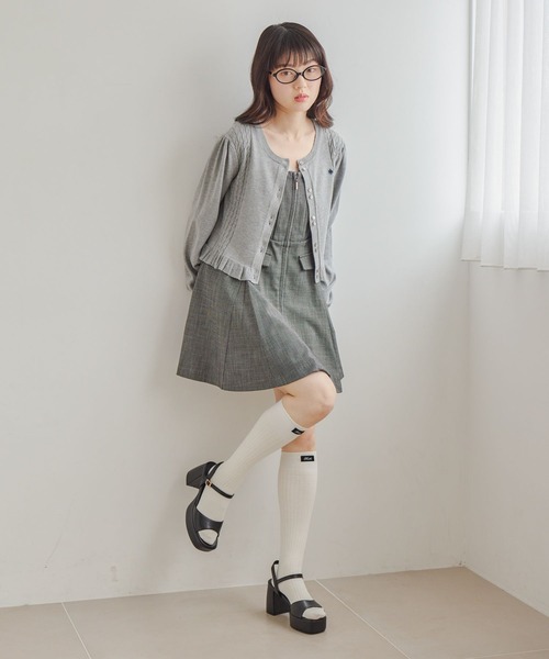Heather(ヘザー)の「ミニマル厚底ヒールサンダル 668496(サンダル・レディース・ベージュ/ブラック/アイボリー・M/L)」の17枚目の写真