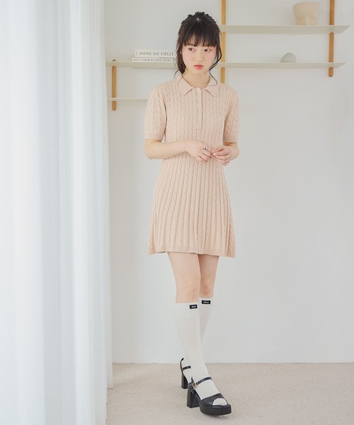 Heather(ヘザー)の「ミニマル厚底ヒールサンダル 668496(サンダル・レディース・ベージュ/ブラック/アイボリー・M/L)」の19枚目の写真