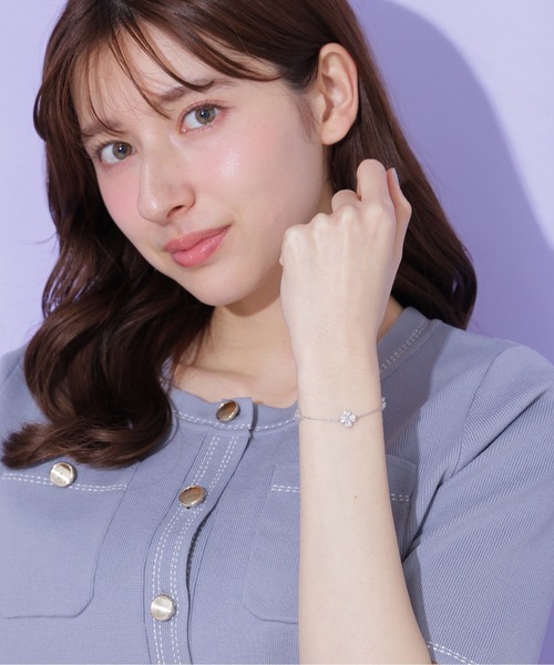 Cubicクローバーブレスレット（ブレスレット）｜JILL by JILL STUART