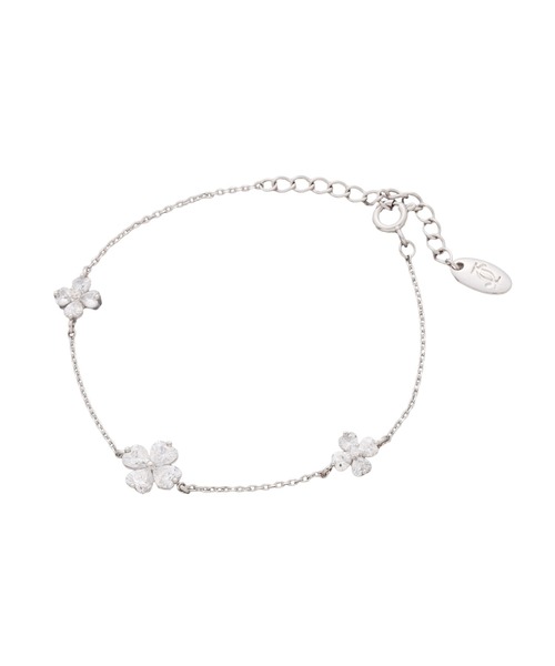 JILL by JILL STUART（ジルバイジルスチュアート）の「Cubicクローバーブレスレット（ブレスレット・レディース・シルバー/ゴールド・FREE）」の21枚目の写真