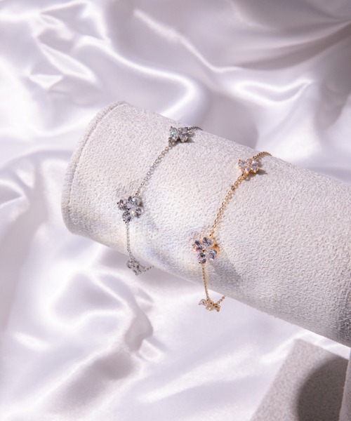k10 JILLSTUART ブレスレット PG Cubicクローバーブレスレット（ブレスレット）｜JILL by JILL STUART