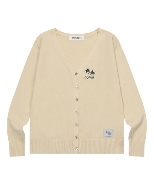 COIRIS_(コイリス)の「ロビアンソフトVネックカーディガン(4カラー)(カーディガン/ボレロ・レディース・レッド/Beige/ブラック/グレー・FREE)」の3枚目の写真