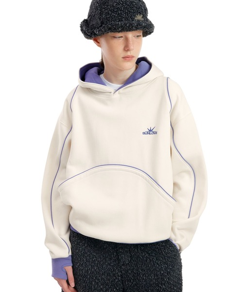 SUNLOVE Crescent Brushed Hoodie パーカー セール】Crescent Brushed Hoodie（パーカー）｜SUNLOVE（サンラブ）の