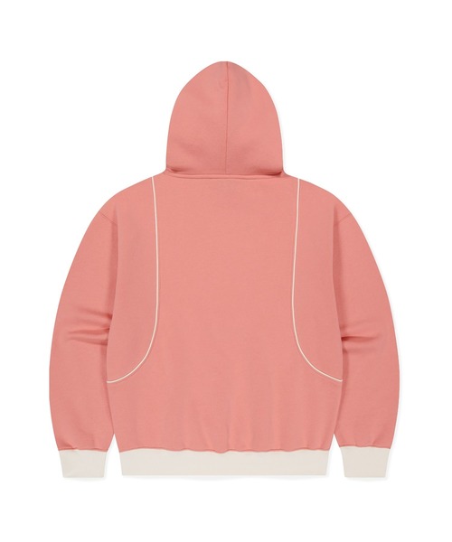 SUNLOVE（サンラブ）の「Crescent Brushed Hoodie（パーカー・レディース・ブラウン/サーモンピンク/アイボリー・S/L/M）」の16枚目の写真