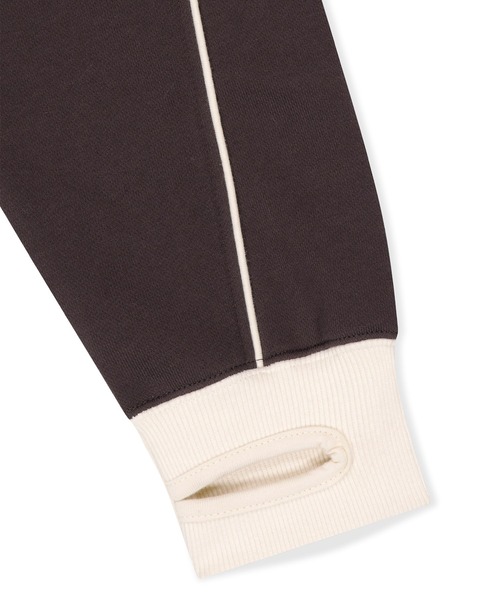 SUNLOVE（サンラブ）の「Crescent Brushed Hoodie（パーカー・レディース・ブラウン/サーモンピンク/アイボリー・S/L/M）」の12枚目の写真