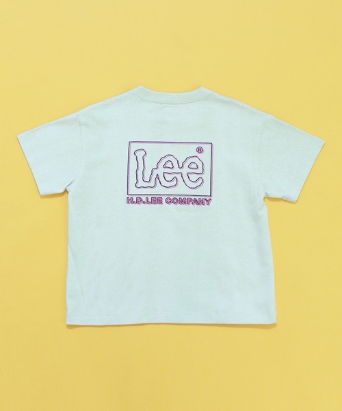 Lee(リー)の「Lee/リー【110-150cm】LeeバックプリントTシャツ(Tシャツ/カットソー・キッズ・ブルー/ベージュ/ホワイト・110/120/130/140/150)」の3枚目の写真