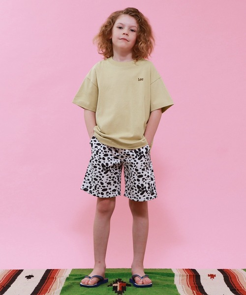 Lee(リー)の「Lee/リー【110-150cm】LeeバックプリントTシャツ(Tシャツ/カットソー・キッズ・ブルー/ベージュ/ホワイト・110/120/130/140/150)」の7枚目の写真