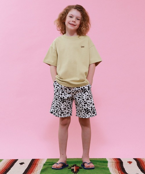 Lee(リー)の「Lee/リー【110-150cm】LeeバックプリントTシャツ(Tシャツ/カットソー・キッズ・ブルー/ベージュ/ホワイト・110/120/130/140/150)」の8枚目の写真
