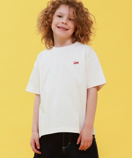 Lee(リー)の「Lee/リー【110-150cm】LeeバックプリントTシャツ(Tシャツ/カットソー・キッズ・ブルー/ベージュ/ホワイト・110/120/130/140/150)」の13枚目の写真