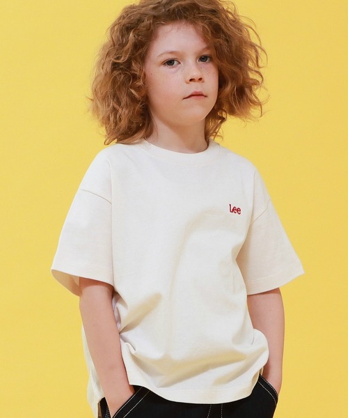 Lee(リー)の「Lee/リー【110-150cm】LeeバックプリントTシャツ(Tシャツ/カットソー・キッズ・ブルー/ベージュ/ホワイト・110/120/130/140/150)」の14枚目の写真