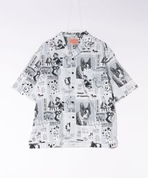 CORISCO（コリスコ）の「レトロアニマル総柄半袖オープンシャツ(M1)（シャツ/ブラウス）」
