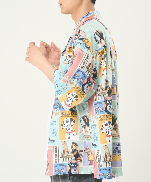 CORISCO(コリスコ)の「レトロアニマル総柄半袖オープンシャツ(M1)(シャツ/ブラウス・メンズ・その他3/その他2/その他1/その他4・MEDIUM/X-LARGE/LARGE)」の17枚目の写真