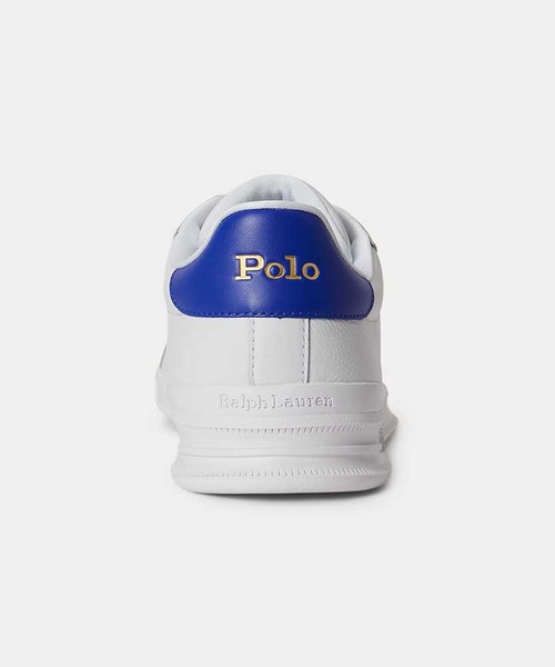POLO RALPH LAUREN(ポロ ラルフ ローレン)の「ポロ ラルフ ローレン HERITAGE COURT II ヘリテージ コート II スニーカー(スニーカー・メンズ・ホワイト系その他/ホワイト×ブルー・80/85/90/95/100/75)」の3枚目の写真