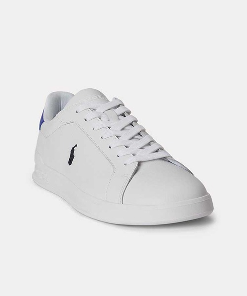 POLO RALPH LAUREN(ポロ ラルフ ローレン)の「ポロ ラルフ ローレン HERITAGE COURT II ヘリテージ コート II スニーカー(スニーカー・メンズ・ホワイト系その他/ホワイト×ブルー・80/85/90/95/100/75)」の9枚目の写真