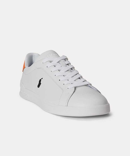 POLO RALPH LAUREN(ポロ ラルフ ローレン)の「ポロ ラルフ ローレン HERITAGE COURT II ヘリテージ コート II スニーカー(スニーカー・メンズ・ホワイト系その他/ホワイト×ブルー・80/85/90/95/100/75)」の5枚目の写真