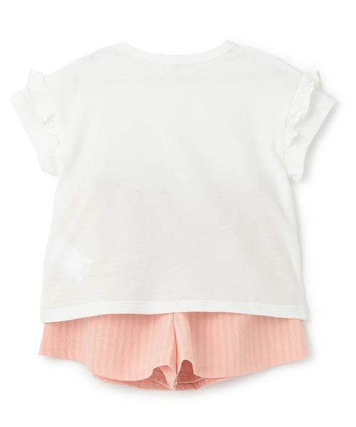 KP(ケーピー)の「mimiちゃん Tシャツ・キュロット セット(Tシャツ/カットソー・キッズ・ラベンダー/ピンク・130cm/120cm/110cm/100cm/90cm)」の3枚目の写真