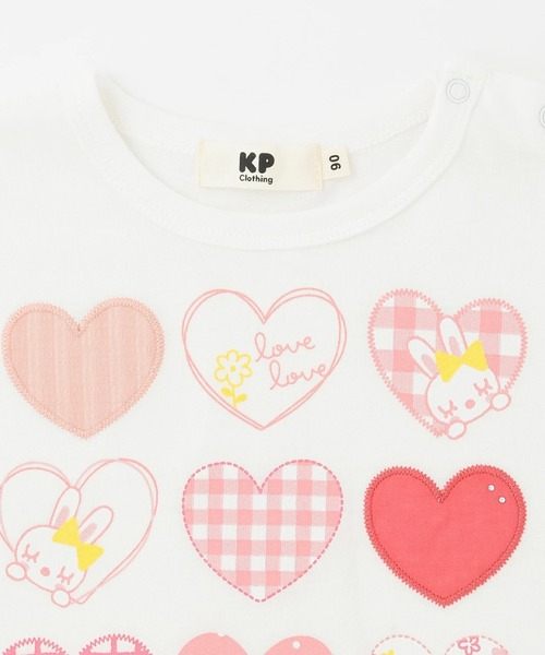 KP(ケーピー)の「mimiちゃん Tシャツ・キュロット セット(Tシャツ/カットソー・キッズ・ラベンダー/ピンク・130cm/120cm/110cm/100cm/90cm)」の5枚目の写真