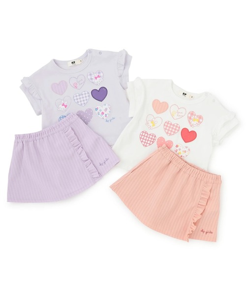 KP(ケーピー)の「mimiちゃん Tシャツ・キュロット セット(Tシャツ/カットソー・キッズ・ラベンダー/ピンク・130cm/120cm/110cm/100cm/90cm)」の15枚目の写真