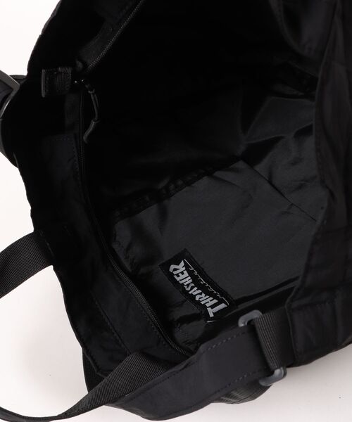 THRASHER（スラッシャー）の「THRASHER TOTE SHOULDER L（トートバッグ・メンズ・ブラック系その他/ブラック系その他2・FREE）」の4枚目の写真