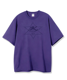 MODERMENT（モダーメント）の「ノーマルオーバーサイズランナーズ半袖Tシャツ[バイオレット]（Tシャツ/カットソー）」