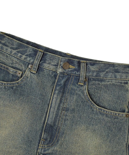 X-girl（エックスガール）の「5POCKET MICRO SHORTS（その他パンツ・レディース・ベージュ/ライトインディゴブルー/ピンク・S/M）」の5枚目の写真