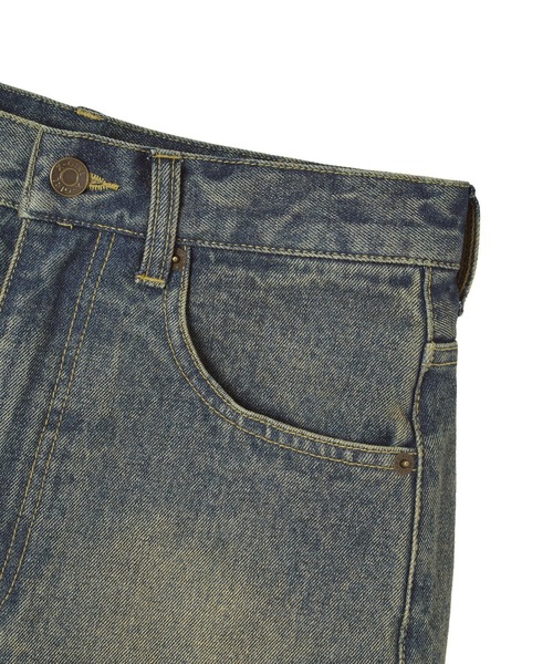 X-girl（エックスガール）の「5POCKET MICRO SHORTS（その他パンツ・レディース・ベージュ/ライトインディゴブルー/ピンク・S/M）」の8枚目の写真