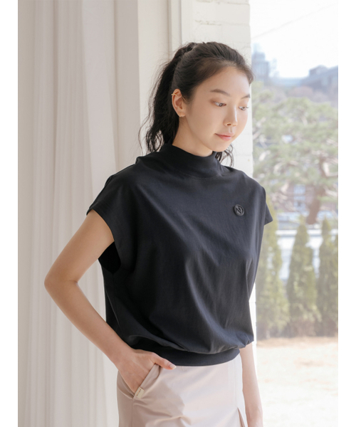 NITINA(ニティナ)の「ドロップショルダーベストBK(ベスト・レディース・ブラック・F)」の5枚目の写真