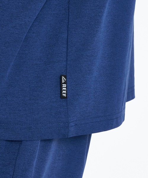 REEF(リーフ)の「REEF メンズ HERITAGE RASH T ラッシュガード 【2026年夏モデル】/リーフ水陸両用UVカットストレッチ半袖ラッシュTシャツ(Tシャツ/カットソー・メンズ・ブラック/グレー/ブルー系その他/ホワイト・LARGE/SMALL/MEDIUM/X-LARGE)」の14枚目の写真