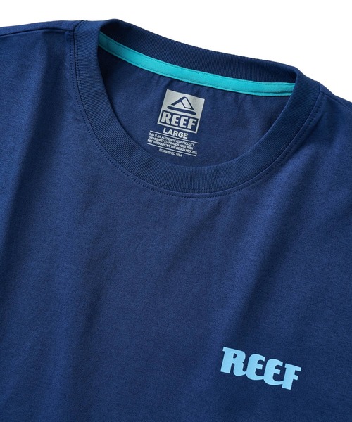 REEF(リーフ)の「REEF メンズ HERITAGE RASH T ラッシュガード 【2026年夏モデル】/リーフ水陸両用UVカットストレッチ半袖ラッシュTシャツ(Tシャツ/カットソー・メンズ・ブラック/グレー/ブルー系その他/ホワイト・LARGE/SMALL/MEDIUM/X-LARGE)」の15枚目の写真