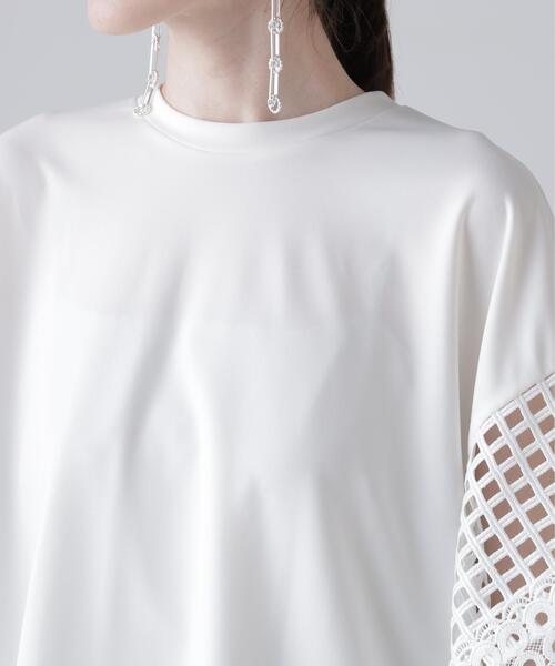 ADORE(アドーア)の「◆マットポンチトップス(Tシャツ/カットソー・レディース・ホワイト/オレンジ/ブラウン・38)」の7枚目の写真