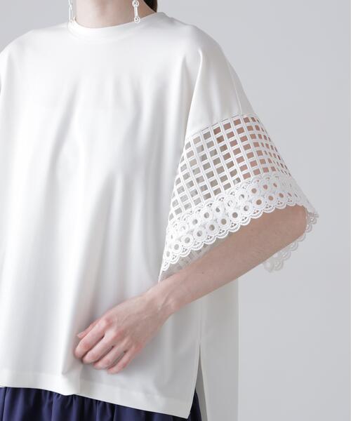 ADORE(アドーア)の「◆マットポンチトップス(Tシャツ/カットソー・レディース・ホワイト/オレンジ/ブラウン・38)」の8枚目の写真