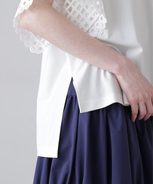 ADORE(アドーア)の「◆マットポンチトップス(Tシャツ/カットソー・レディース・ホワイト/オレンジ/ブラウン・38)」の9枚目の写真