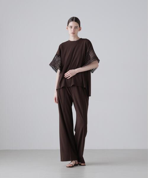ADORE(アドーア)の「◆マットポンチトップス(Tシャツ/カットソー・レディース・ホワイト/オレンジ/ブラウン・38)」の13枚目の写真