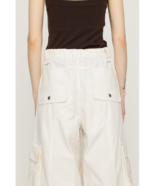 SLY(スライ)の「WASHED 2WAY CARGO PT ウォッシュド2ウェイカーゴパンツ 春服 夏服(カーゴパンツ・レディース・ライトブラック/オフホワイト/ブラウン系その他2・1/2)」の11枚目の写真