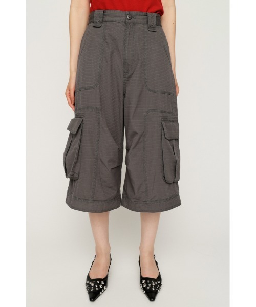 SLY(スライ)の「WASHED 2WAY CARGO PT ウォッシュド2ウェイカーゴパンツ 春服 夏服(カーゴパンツ・レディース・ライトブラック/オフホワイト/ブラウン系その他2・1/2)」の18枚目の写真