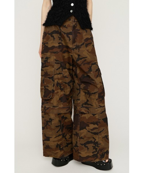 SLY(スライ)の「WASHED 2WAY CARGO PT ウォッシュド2ウェイカーゴパンツ 春服 夏服(カーゴパンツ・レディース・ライトブラック/オフホワイト/ブラウン系その他2・1/2)」の21枚目の写真