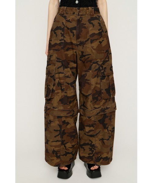 SLY(スライ)の「WASHED 2WAY CARGO PT ウォッシュド2ウェイカーゴパンツ 春服 夏服(カーゴパンツ・レディース・ライトブラック/オフホワイト/ブラウン系その他2・1/2)」の22枚目の写真