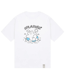 [ユニセックス]SPLASHIN 半袖Tシャツ_2カラー