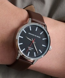 【A by MAGASIN DE MODE】ELEMENT DIAL WATCH クォーツ FW シンプル レザーウォッチ / クォーツ / ユニセックス / ギフト ◎