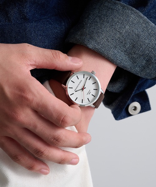A by MAGASIN DE MODE（エーバイマガジンデモード）の「【A by MAGASIN DE MODE】ELEMENT DIAL WATCH クォーツ FW シンプル レザーウォッチ / クォーツ / ユニセックス / ギフト ◎（アナログ腕時計・レディース・ブラック/ブラック系その他2/ブラウン/ブラウン系その他2・FREE）」の13枚目の写真