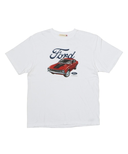 GOOD ROCK SPEED(グッドロックスピード)の「FORD CLASSIC CAR 26FOD005W(Tシャツ/カットソー・メンズ・ホワイト・MEDIUM/LARGE/X-LARGE)」の1枚目の写真