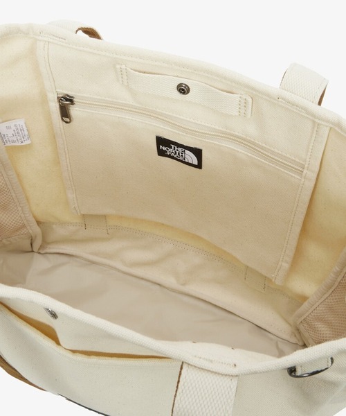 THE NORTH FACE(ザノースフェイス)の「【韓国限定・日本未入荷】 THE NORTH FACE ALL-DAY TOTE L / ノースフェイス キャンバストートバッグ(トートバッグ・メンズ・キャメル/ブラック・FREE)」の13枚目の写真