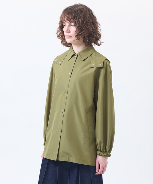 MACKINTOSH PHILOSOPHY(マッキントッシュ フィロソフィー)の「【BAWTRY MIDDLE HOOD(バウトリーミドルフード)】(トレンチコート・レディース・カーキ/ライトブルー/ダークネイビー・38)」の9枚目の写真