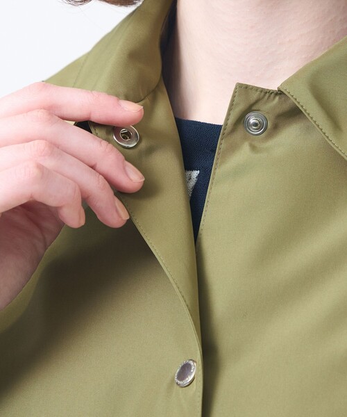 MACKINTOSH PHILOSOPHY(マッキントッシュ フィロソフィー)の「【BAWTRY MIDDLE HOOD(バウトリーミドルフード)】(トレンチコート・レディース・カーキ/ライトブルー/ダークネイビー・38)」の13枚目の写真