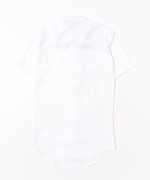 TOKYO SHIRTS（トウキョウシャツ）の「【超形態安定】【接触冷感】  形態安定ノンアイロン ボタンダウン 半袖ビジネスワイシャツ（ビジネスシャツ・メンズ・ホワイト・首回り43cm/首回り39cm/首回り41cm/首回り42cm/首回り37cm）」の7枚目の写真