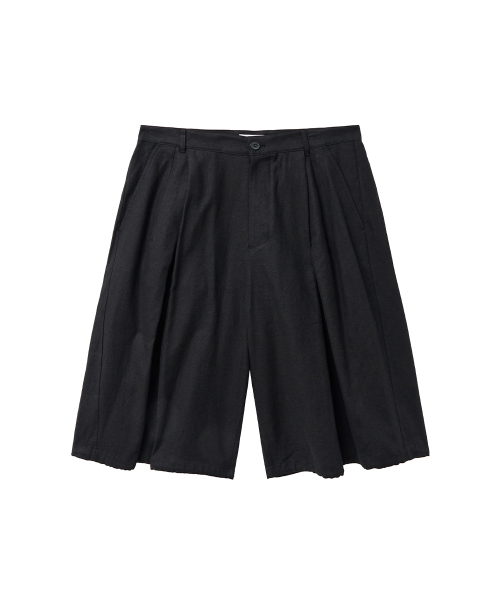 MISEKISEOUL MEN（ミセキソウルメンズ）の「Two tuck hakama pants BLACK（その他パンツ・メンズ・その他・2/3）」の2枚目の写真