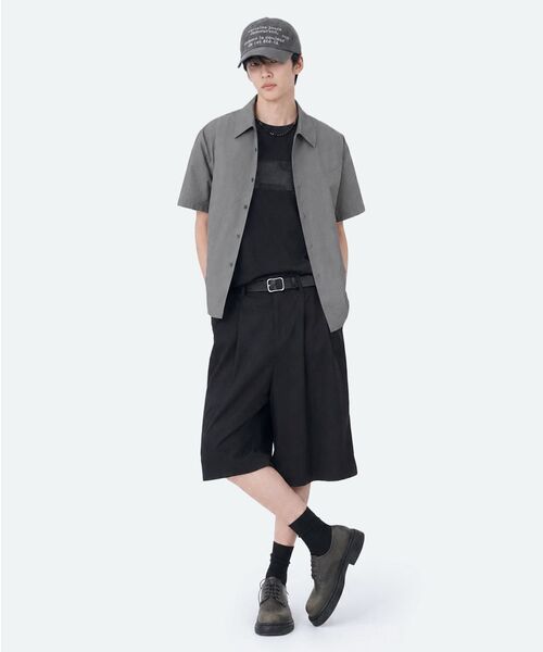 MISEKISEOUL MEN（ミセキソウルメンズ）の「Two tuck hakama pants BLACK（その他パンツ・メンズ・その他・2/3）」の4枚目の写真