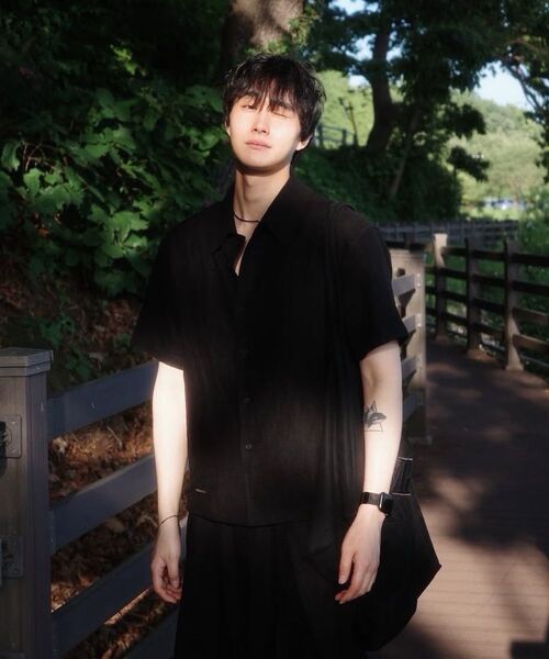 MISEKISEOUL MEN（ミセキソウルメンズ）の「Two tuck hakama pants BLACK（その他パンツ・メンズ・その他・2/3）」の5枚目の写真