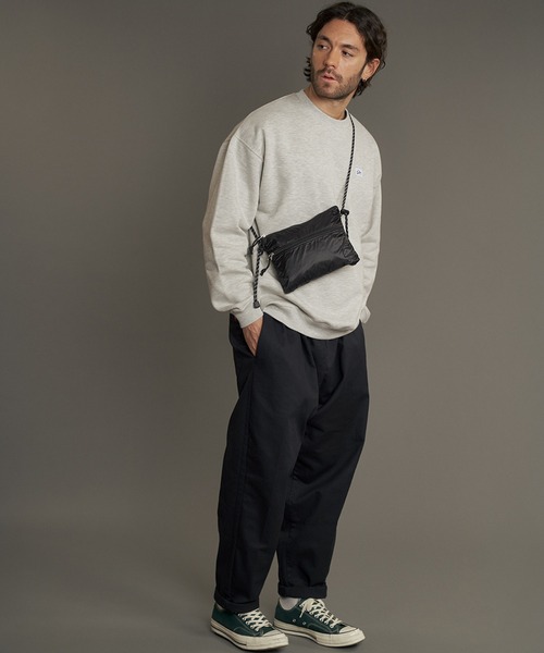 Drifter(ドリフター)の「PACK SACOCHE/パックサコッシュ(ボディバッグ/ウエストポーチ・メンズ・ブラック/ブラウン/シルバー・FREE)」の1枚目の写真