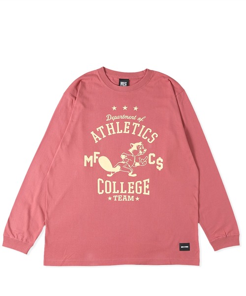 MFC STORE（エムエフシーストア）の「MFC STORE SQUIRREL L/S TEE（Tシャツ/カットソー・メンズ・ホワイト/ブラック/レッド・S/M/L/XL）」の3枚目の写真